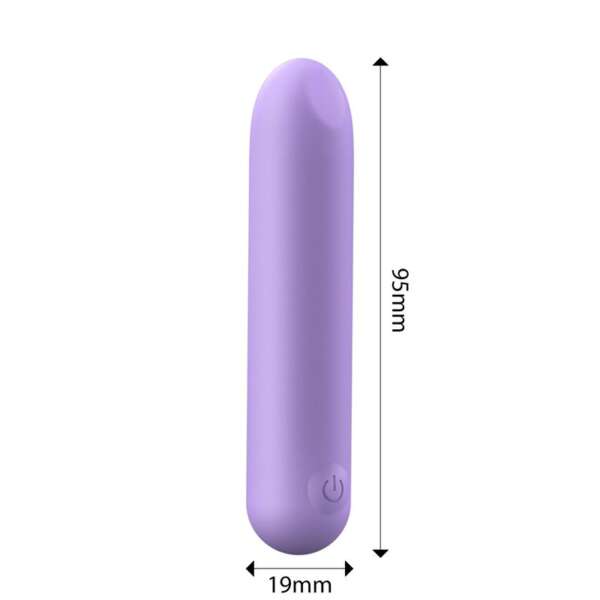 Sulley Vibrating Bullet Liquid Silicone Unibody Bendable USB – Image 5