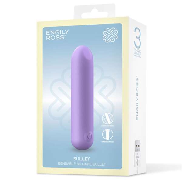 Sulley Vibrating Bullet Liquid Silicone Unibody Bendable USB – Image 7