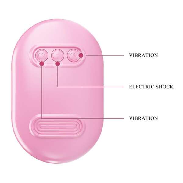 Surprise Box Vibrating Egg and Electric Shock Nipple Clamps Pink – Image 12