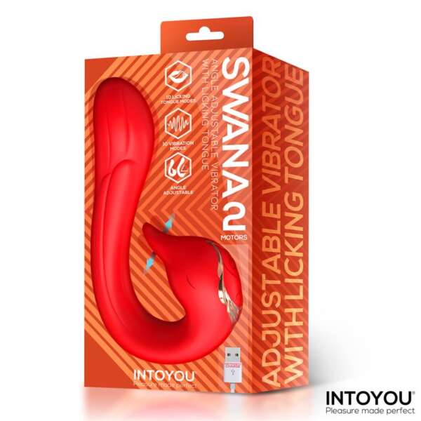 Swana Vibrator Licking Tongue with Angle Adjustable – Image 10