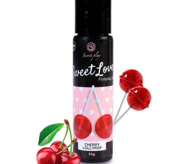Lubricante Sweet Love Cherry Lollipop 60 ml