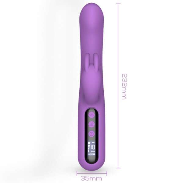 Swell Vibrador con Pantalla Digital Súper Potente 23.2 cm – Image 3