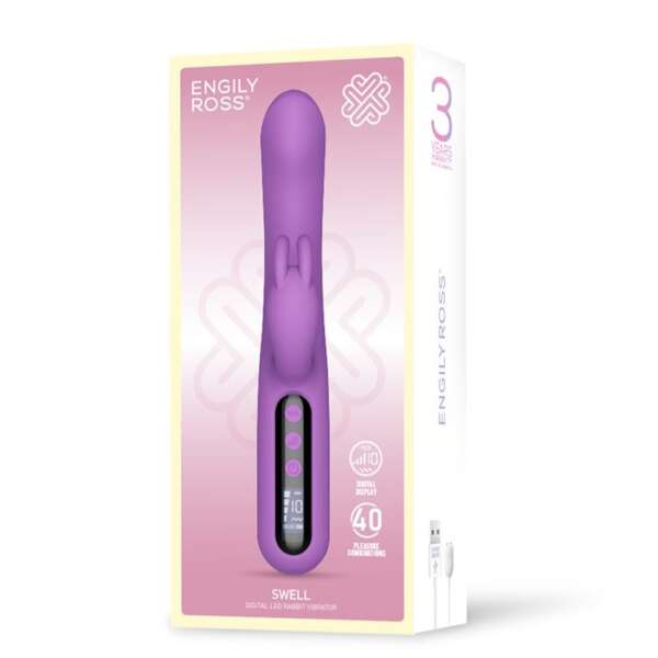 Swell Vibrador con Pantalla Digital Súper Potente 23.2 cm – Image 6