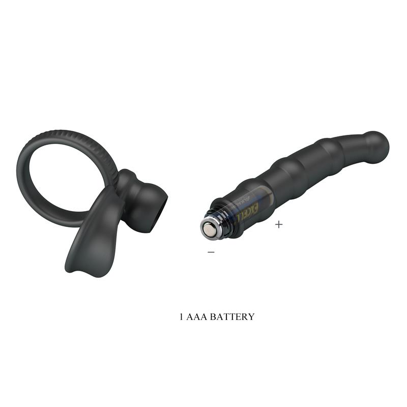 Tatum Cock Ring with Vibrating Plug Plug – Image 5
