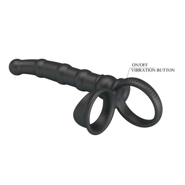 Tatum Cock Ring with Vibrating Plug Plug – Image 6