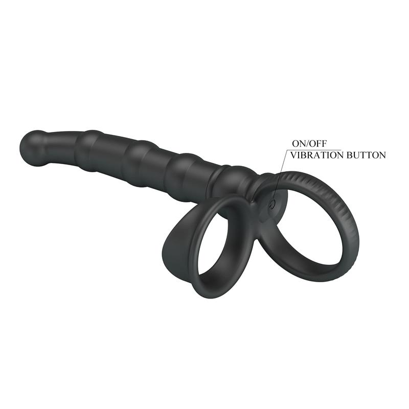 Tatum Cock Ring with Vibrating Plug Plug – Image 6