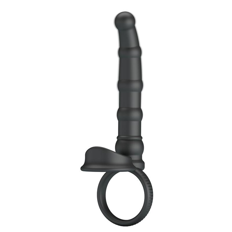 Tatum Cock Ring with Vibrating Plug Plug – Image 9