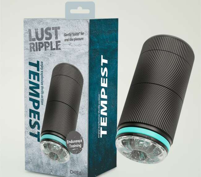 Masturbateur manuel Tempest Noir