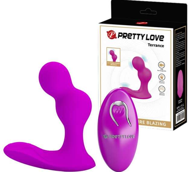 Terrance Vibrating Butt plug with Remote