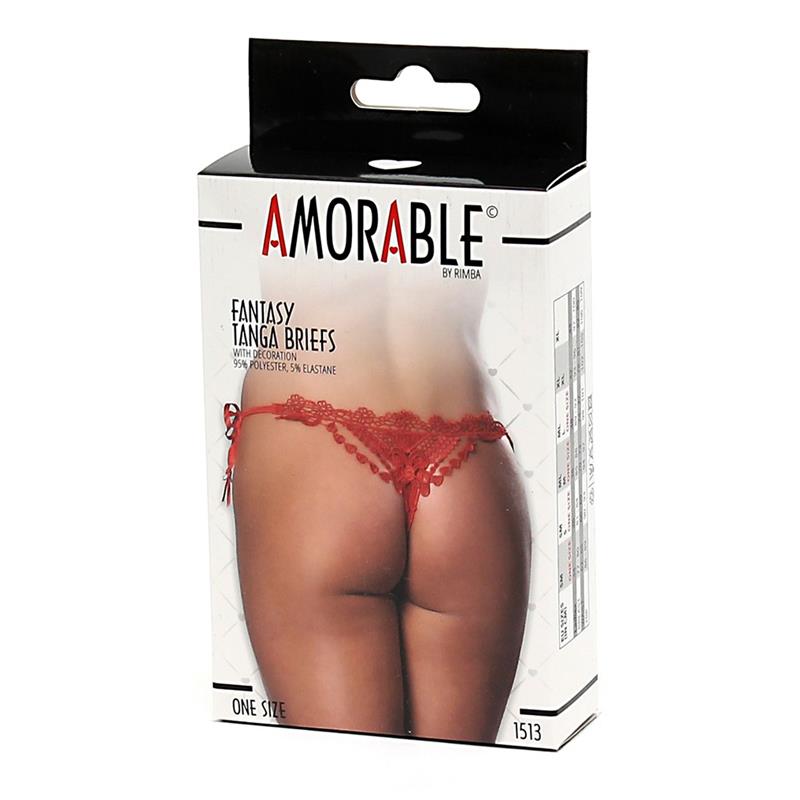 Thong Fantasy Red One Size – Image 3