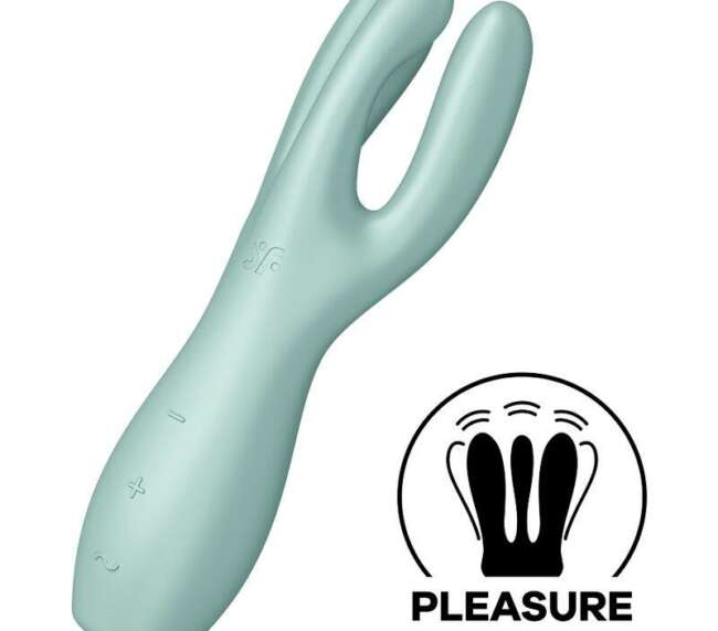 Threesome 3 Lay-on Vibrator 3 Motors Mint