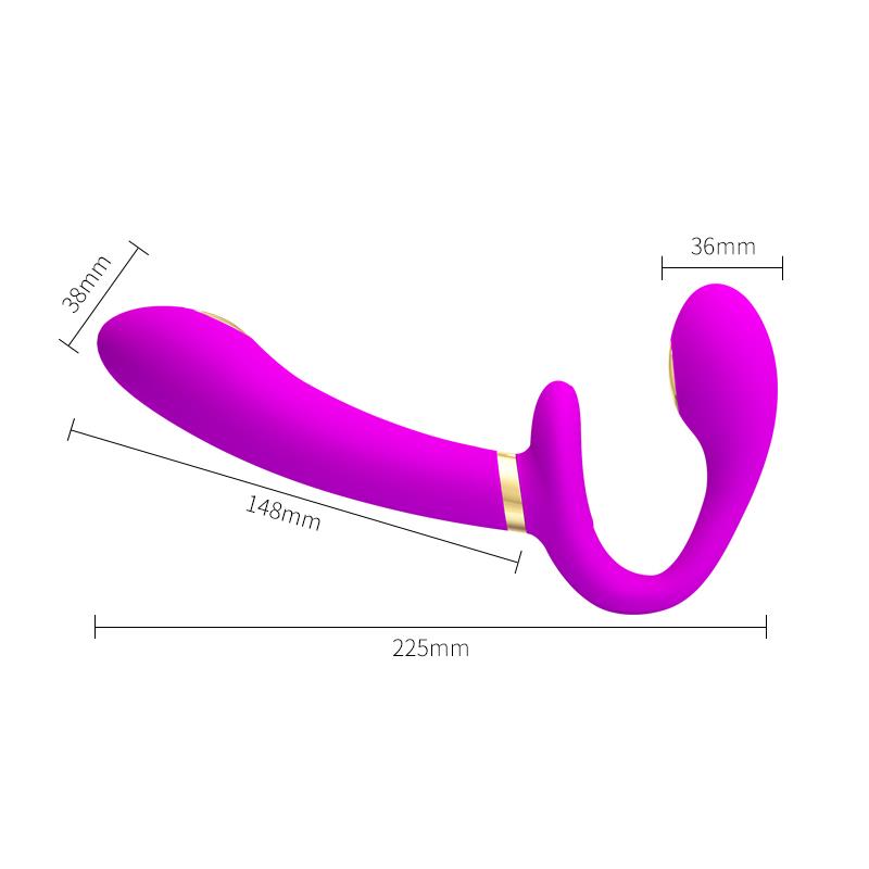 Thunderbird Couples Vibe Strapless with Remote Control – Image 5