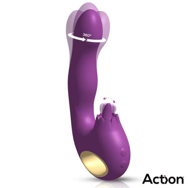 Toka Vibe with Swinging 360º and Stimulating Licking Tongue – Image 3