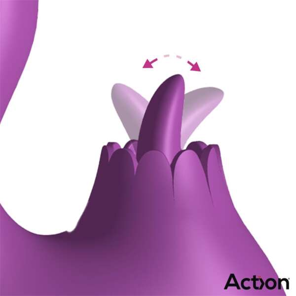 Toka Vibe with Swinging 360º and Stimulating Licking Tongue – Image 4