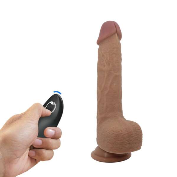 Tommy Realistic Dildo WITH Vibration and Thrusting with Remote – Image 8
