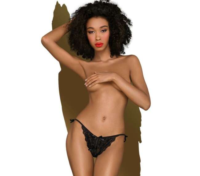 Too hot to be real Panties Black