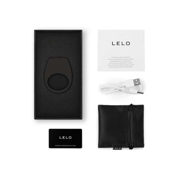 Tor 3 Ring for Couples with Lelo APP Black – Image 3