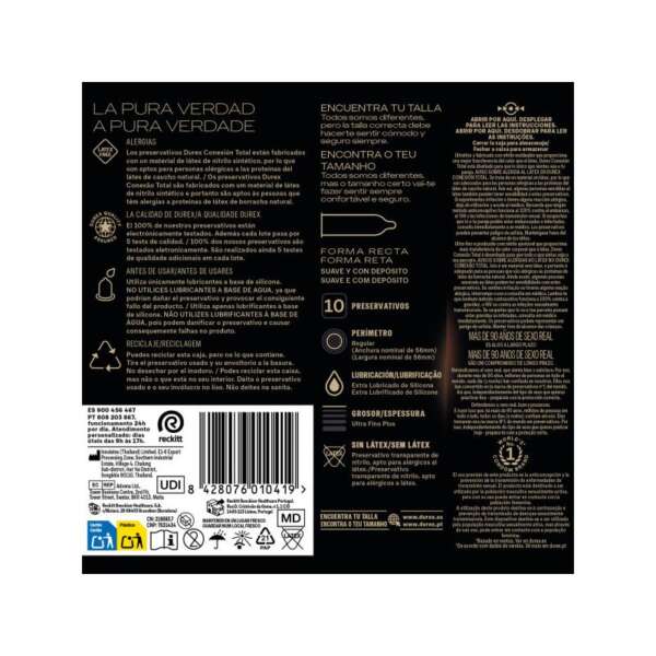 Total Connection Condoms 10 Units – Image 5