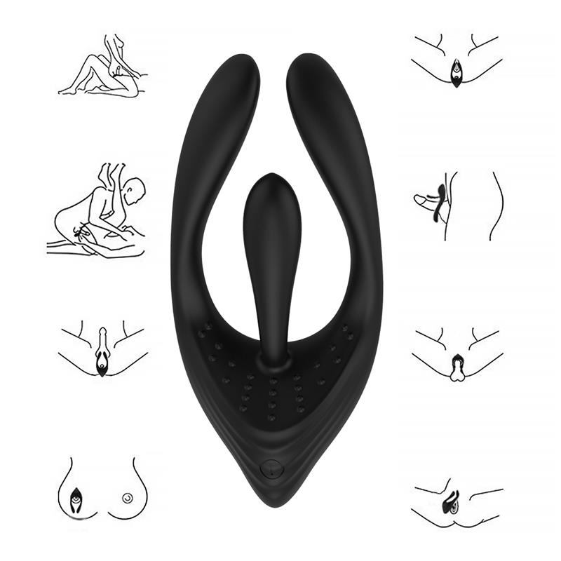 Trimer 3 Motors Flexible Stimulator USB Silicone – Image 8