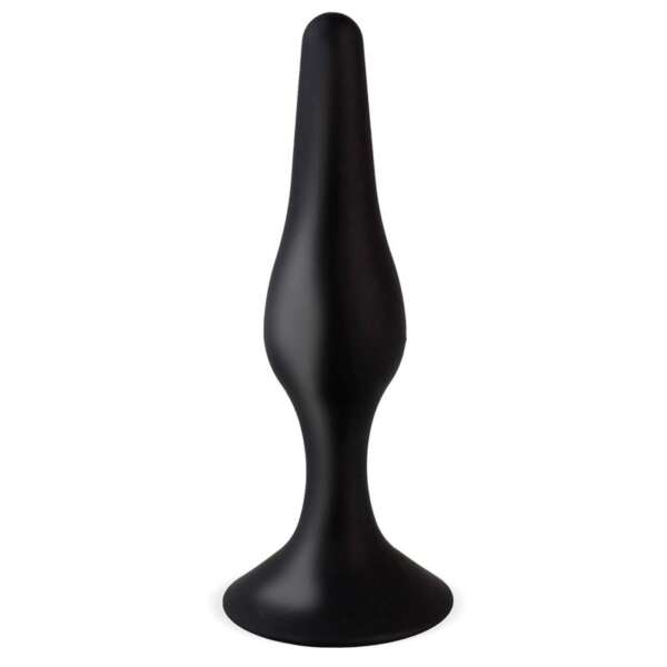 Trophy Anal Plug 11 cm Silicone Black – Image 3