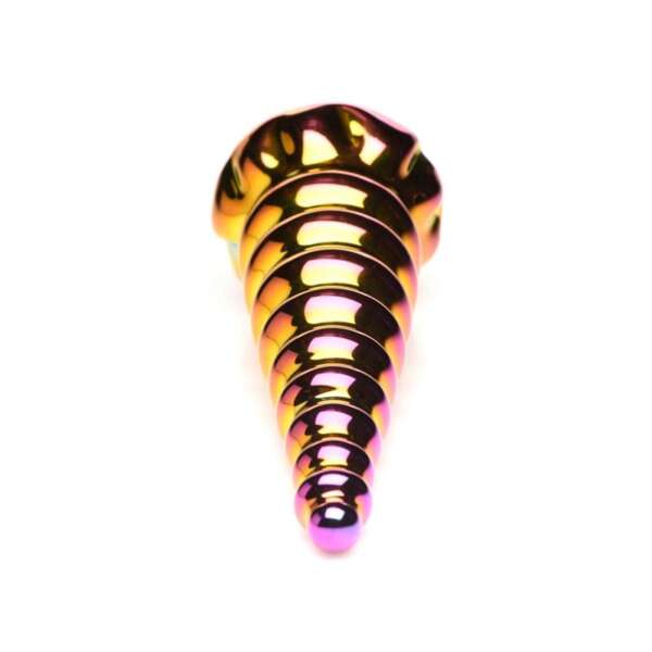 Twilinght Rainbow Borosilicate glass Dildo – Image 3