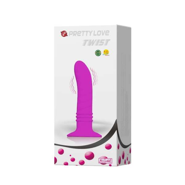 Twist Vibrator Anal Plug – Image 3