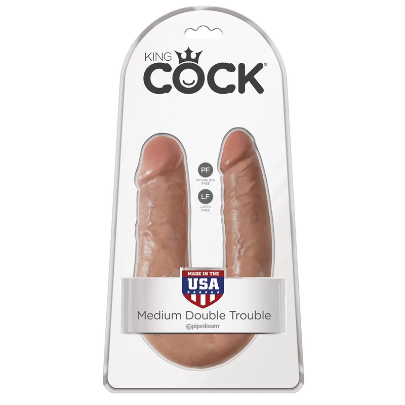 U-Shaped Medium Double Trouble 13,62 - Tan - Image 3