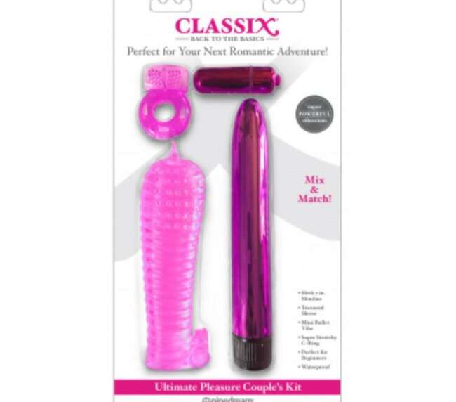 Ultimate Pleasure Couples Kit Pink