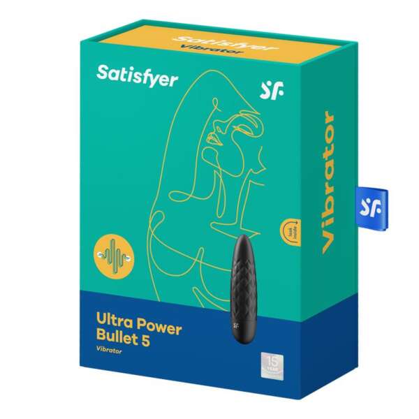 Ultra Power Bullet 5 Vibrating Bullet Black – Image 8