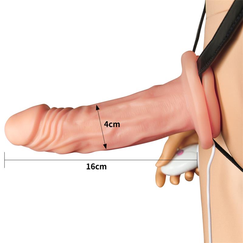 Unisex Hollow Strap On Vibrating – Image 5