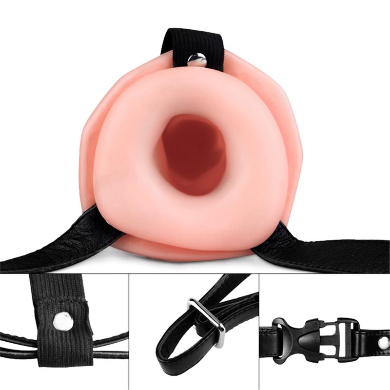 Unisex Hollow Strap On Vibrating – Image 9