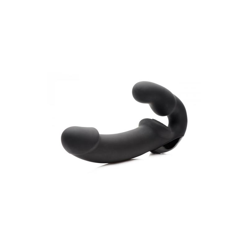 Urge Strapless Strap-On Vibrator Black – Image 5