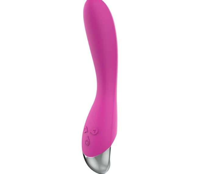 Vibe 6 fonctions de vibration USB rose
