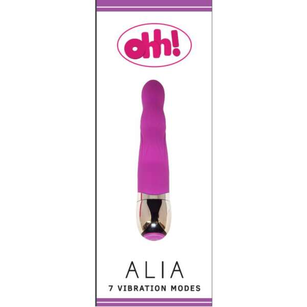 Vibe Alia Purple Silicone 17.5 x 3.2 cm – Image 3