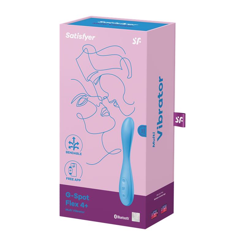 Vibe G-Spot Flex 4 with APP Satisfyer Connect Blue – Image 7
