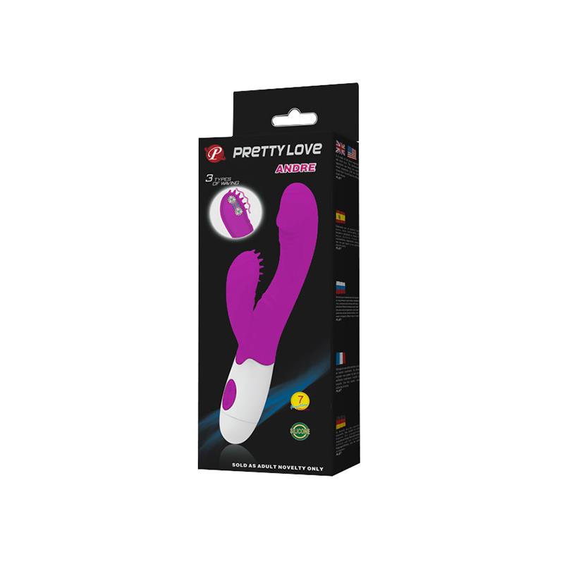 Vibrador Andre Color Púrpura – Image 3