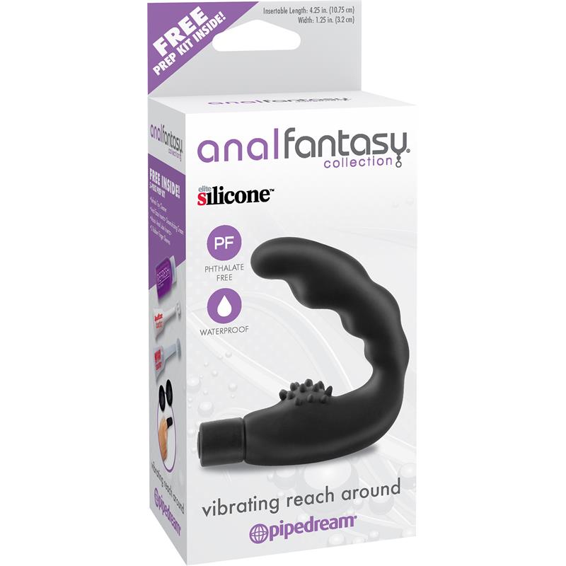 Vibrating Anal Stimulator Colour Black – Image 4