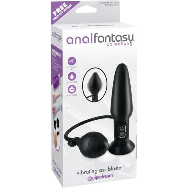 Vibrating Ass Blaster - Colour Black – Image 3