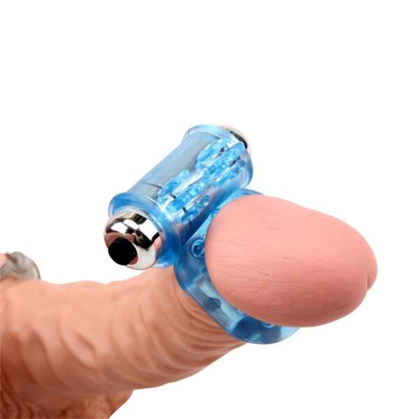 Vibrating Bull Ring-Blue – Image 5
