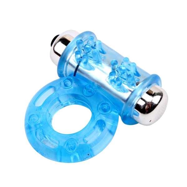 Vibrating Bull Ring-Blue – Image 10