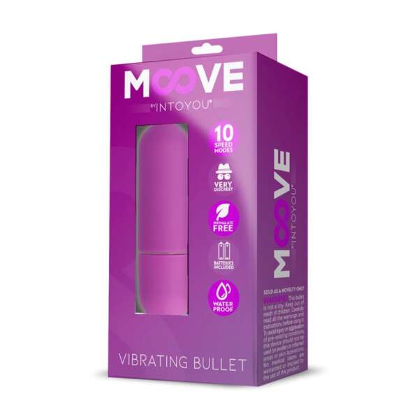 Vibrating Bullet 10 Speeds Purple – Image 4