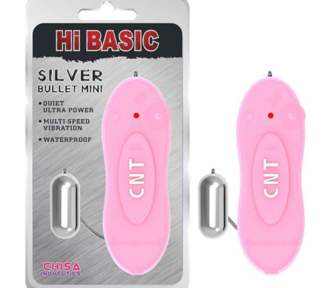 Vibrating Bullet 4.1 x 1 cm Pink
