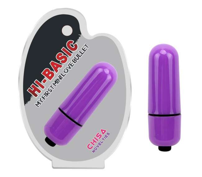 Vibrating Bullet Hi-Basic 5.8 x 1.8 cm Purple