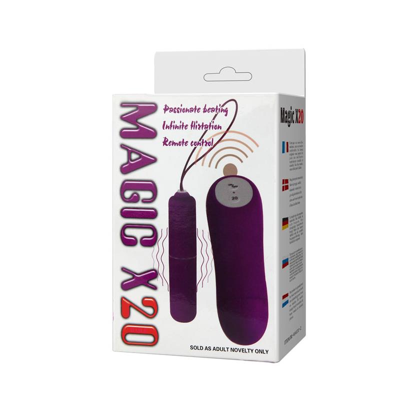Vibrating Bullet Magic X20 Purple – Image 3