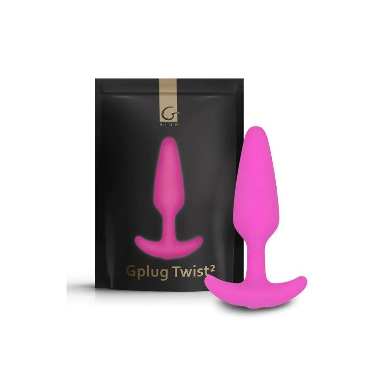 Vibrating Butt Plug Gplug XS Sunny Raspberry – Image 3