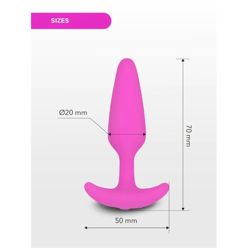 Vibrating Butt Plug Gplug XS Sunny Raspberry – Image 9