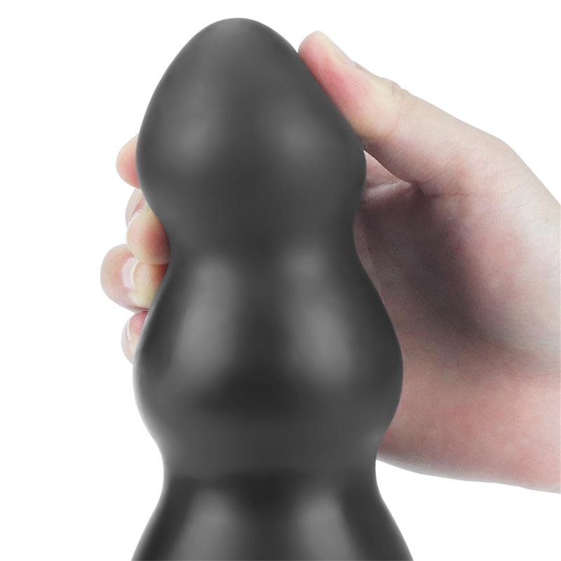 Vibrating Butt Plug King Sized 7.8 Black – Image 11