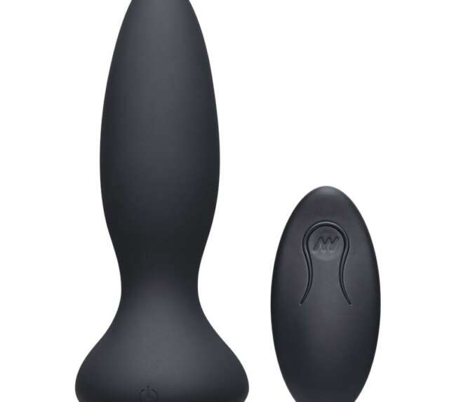 Vibrating Butt Plug Vibe Adventurous Black