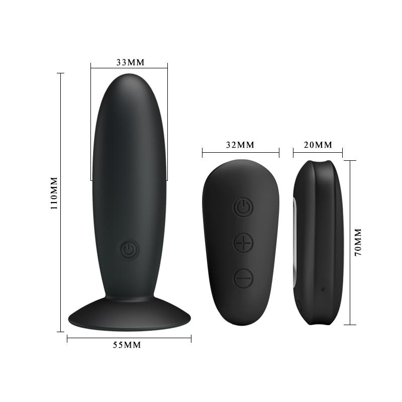 Vibrating Butt Plug with Remote control USB – Image 8