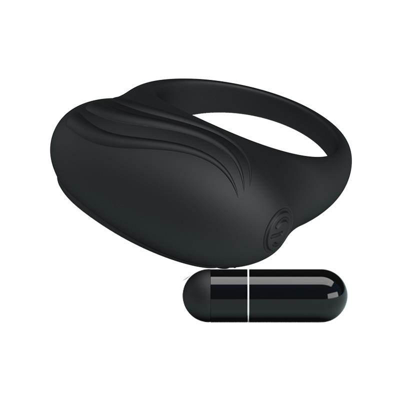 Vibrating Cock Ring Bertram Black – Image 8